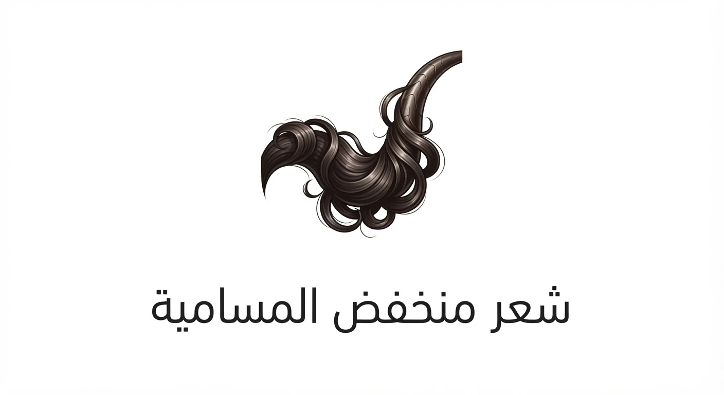 شعر منخفض المسامية