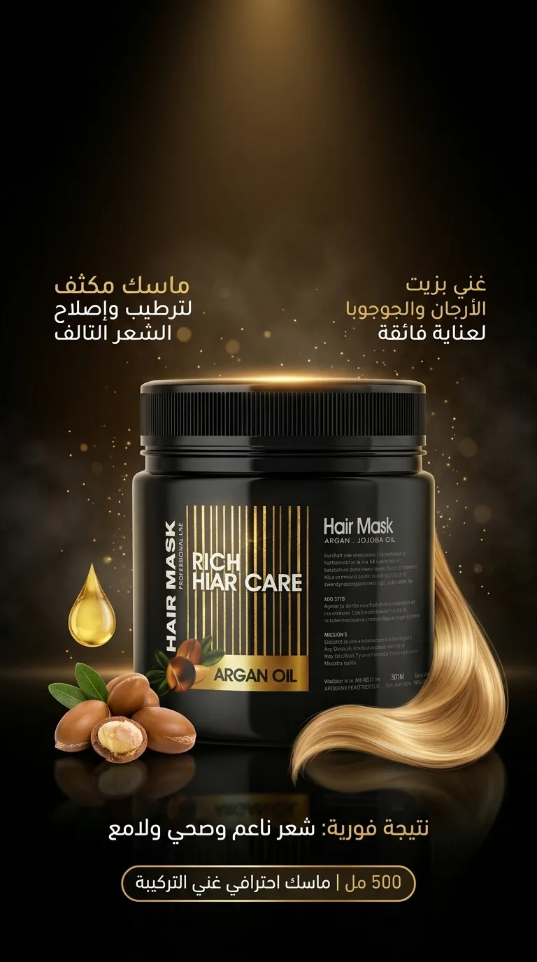 PROHAIR ,HAIR MASK ARGAN, JOJOBA OIL