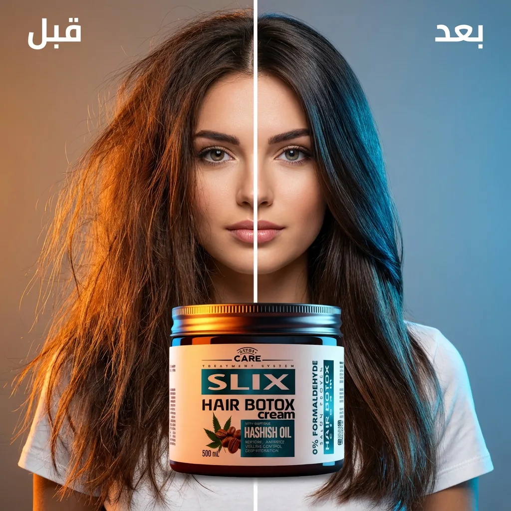 بروتين بوتكس ، كريم لفرد و علاج ا لشعر بزيت الحشيش والكافيين