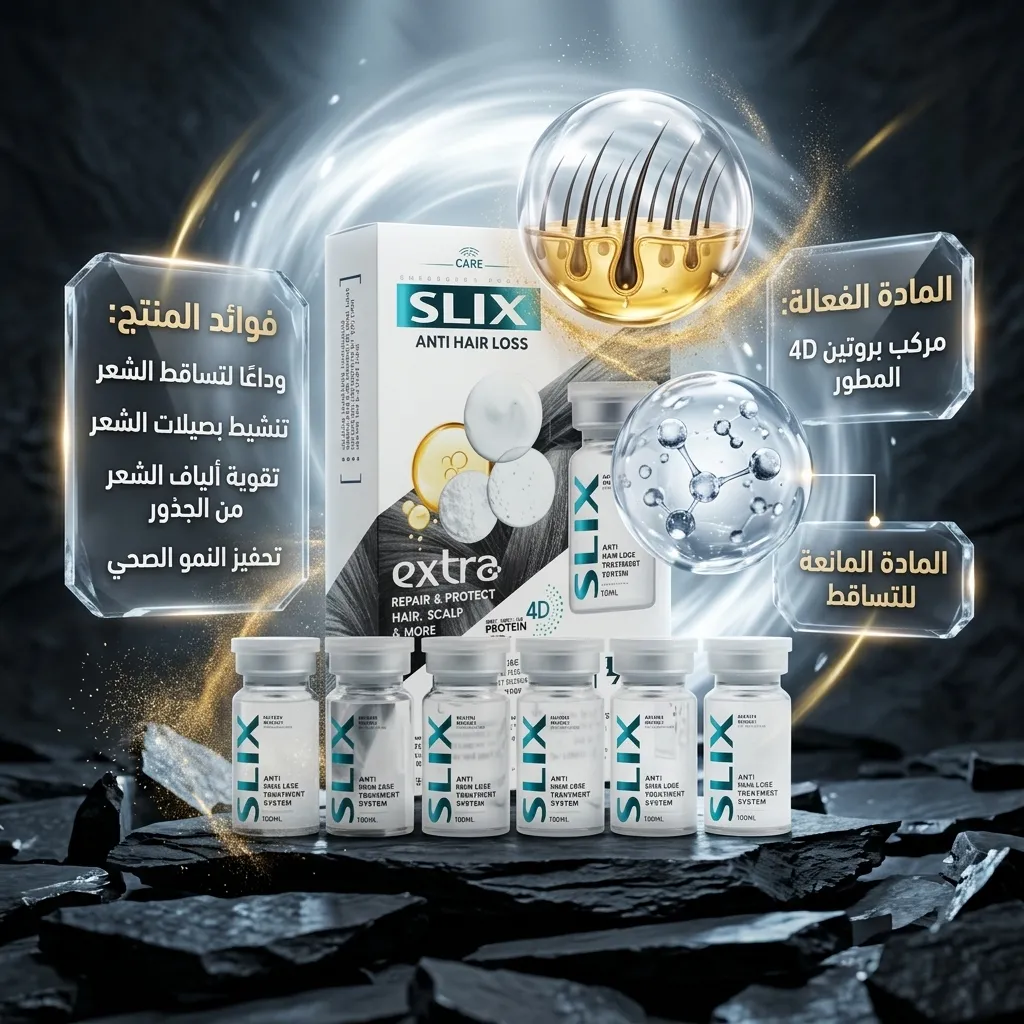 نظام علاج تساقط الشعر سليكس - أمبولات / لوشن