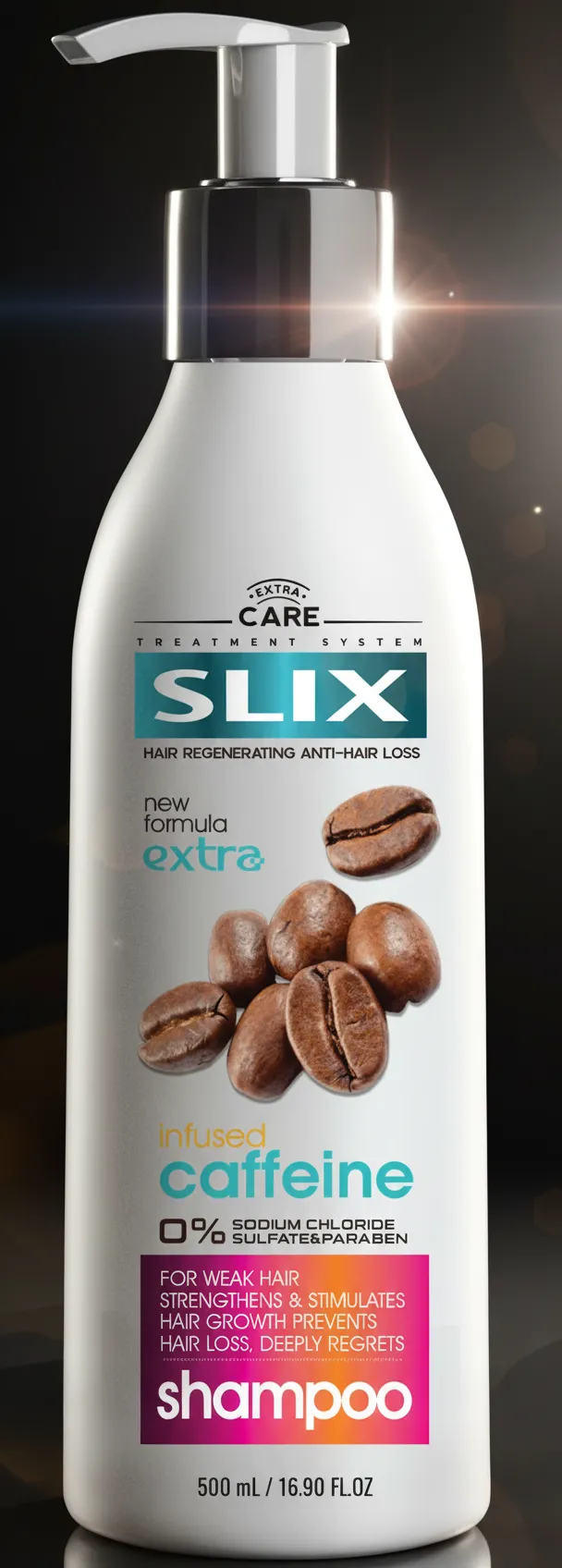 SLIX , Shampoo , Hair Regenerating Anti-Hair Loss 500 ml